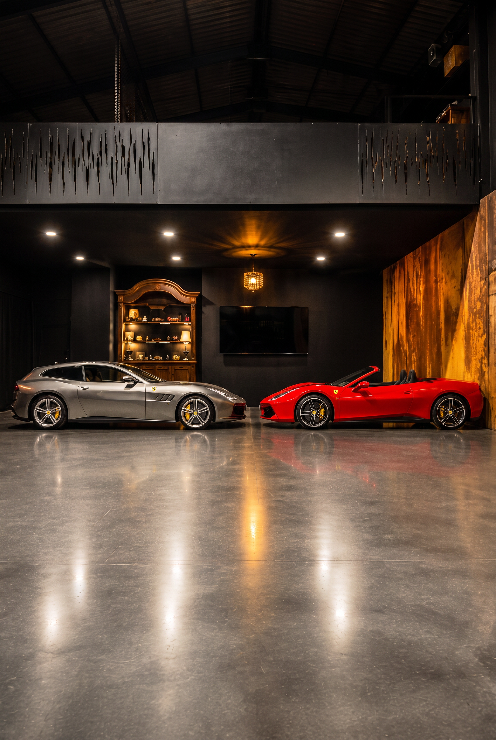 Showroom LégendeLoc — Ferrari 488 Spider et Ferrari GTC4 Lusso